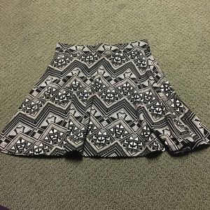 VS PINK Aztec skater skirt
